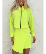 Saia Nina Amarelo Neon