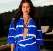 Camisa Tie-Dye Azul Royal